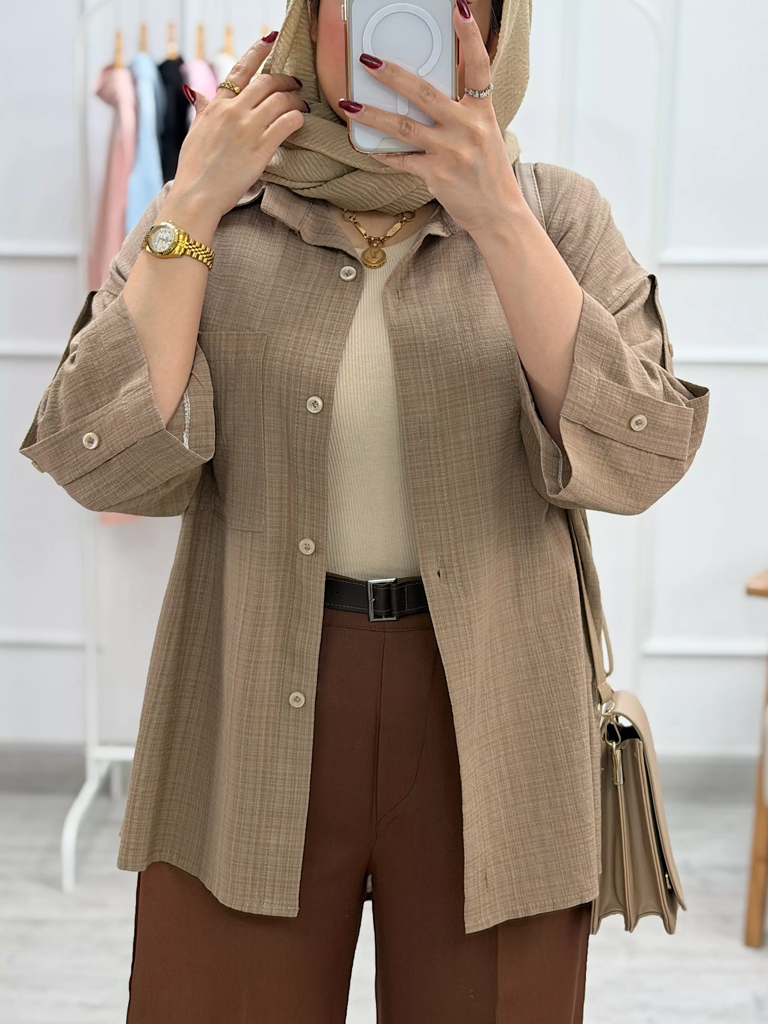شومیز باکسی سارا